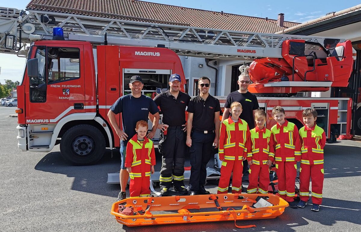  „Löschprofis“ erhalten weitere Einblicke in die Welt der Feuerwehr