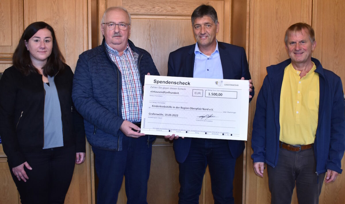Konzertbesucher spenden fleißig für die Kinderkrebshilfe