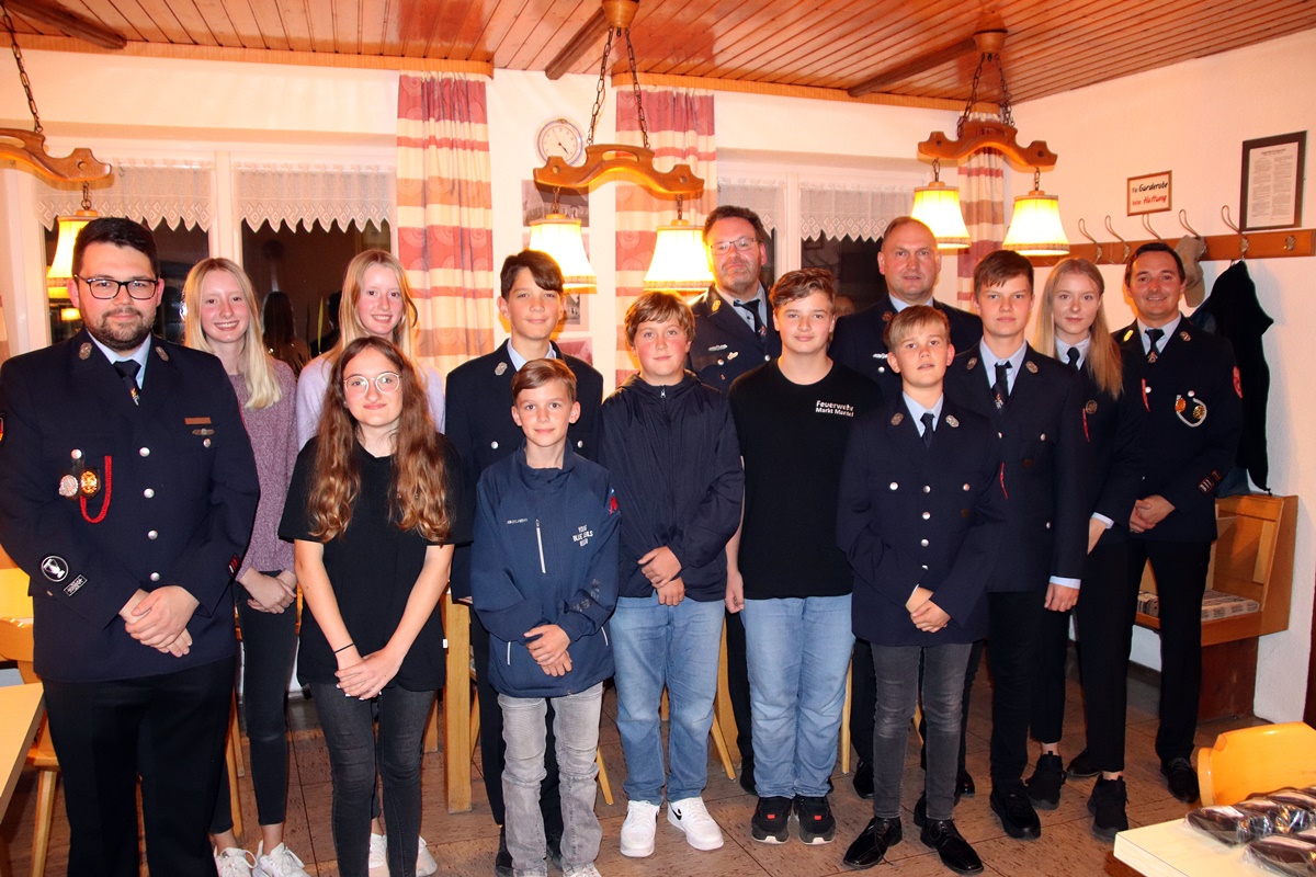 Die Feuerwehr Markt Mantel wächst weiter
