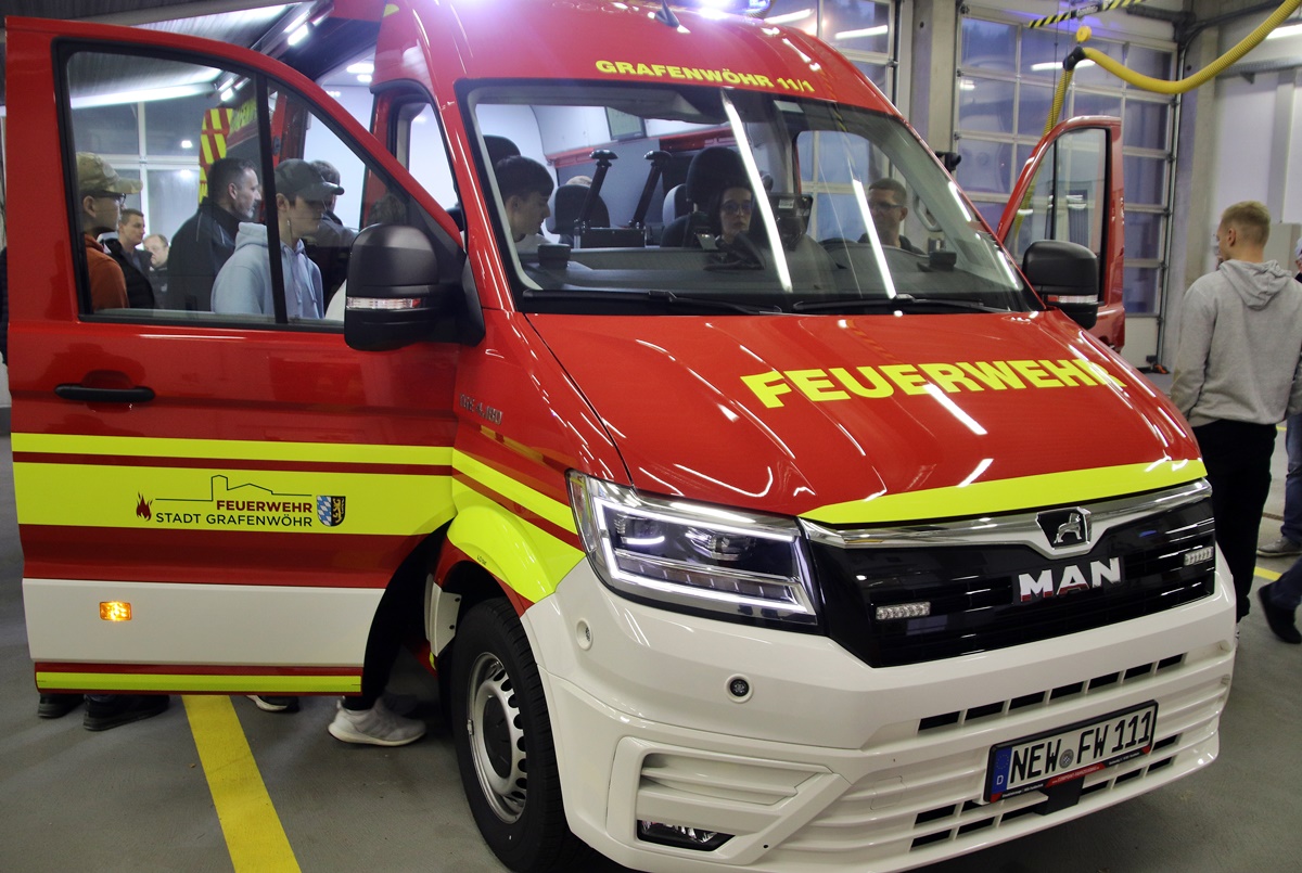 Neues Fahrzeug für die Feuerwehr Grafenwöhr