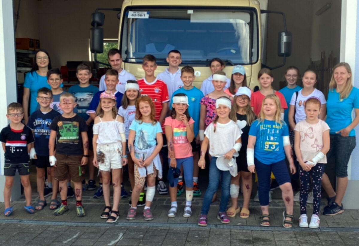 Jugendrotkreuz erläutert Kindern die Grundbegriffe