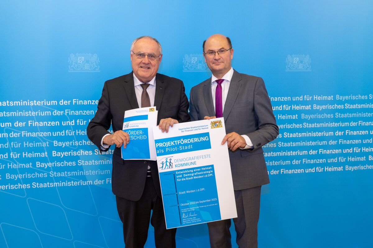 Weiden bietet dem demografischen Wandel die Stirn