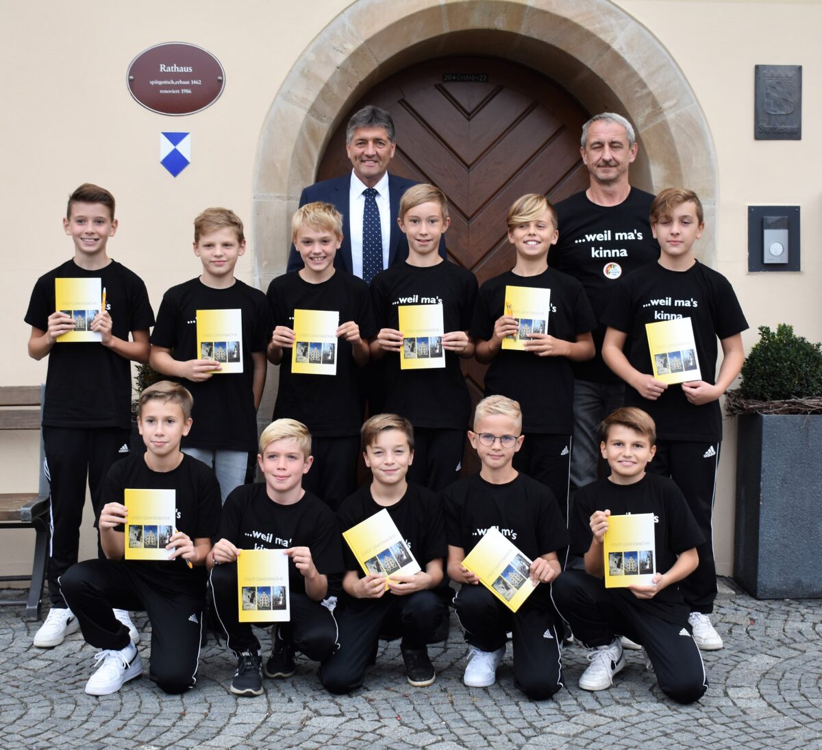 Erneuter Eintrag ins goldene Sportlerbuch für Nachwuchsfußballer