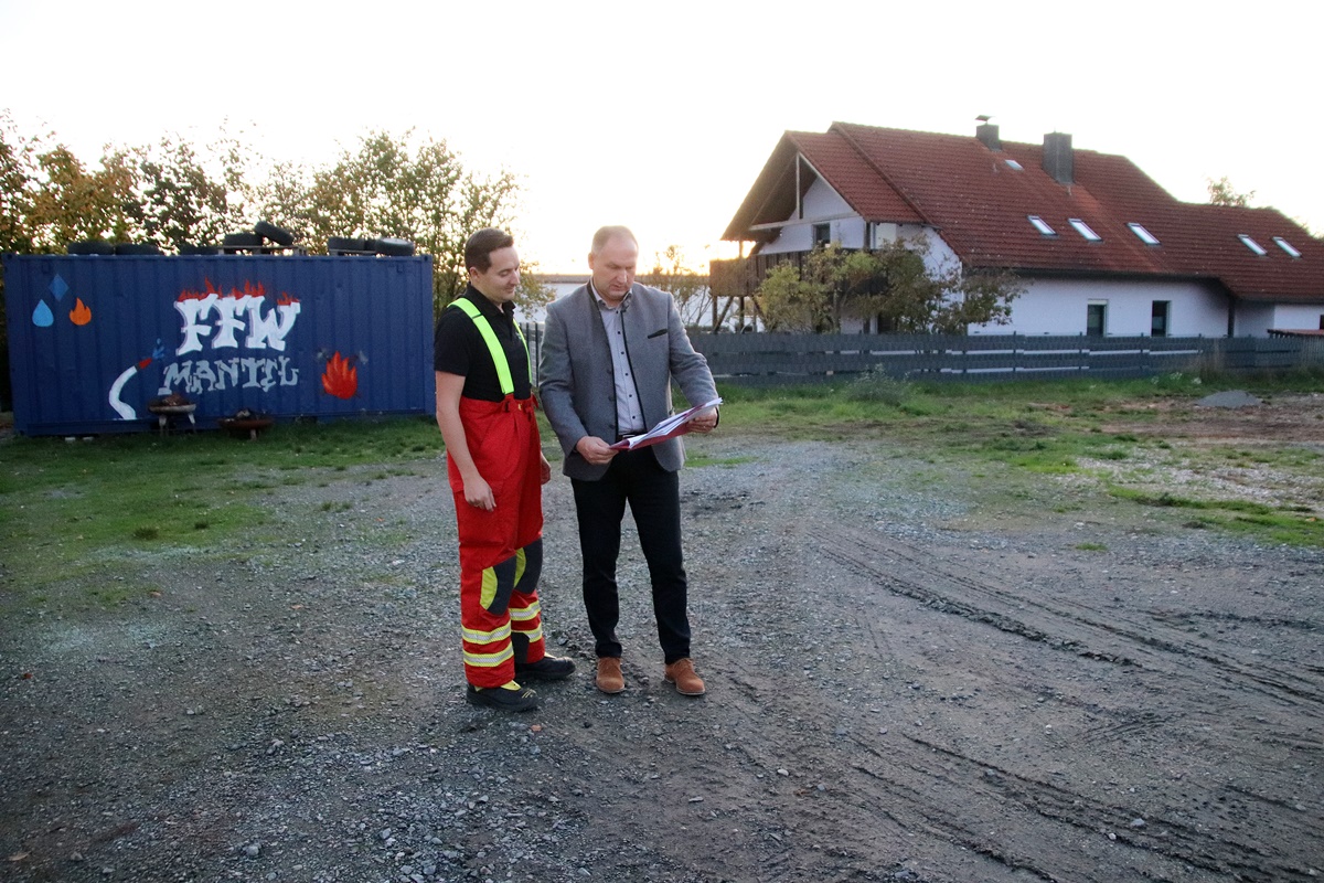 Endlich: Feuerwehr Mantel bekommt neues Gerätehaus