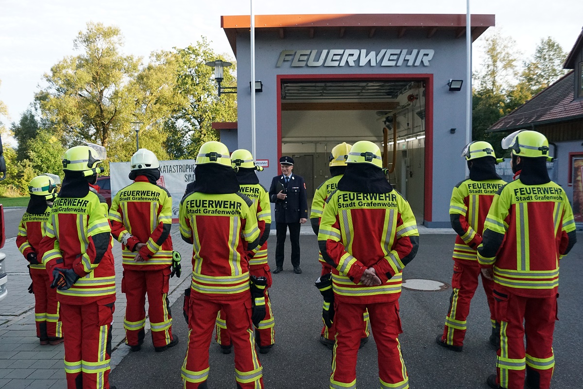 Erste Leistungsprüfung in Hütten am neuen Fahrzeug