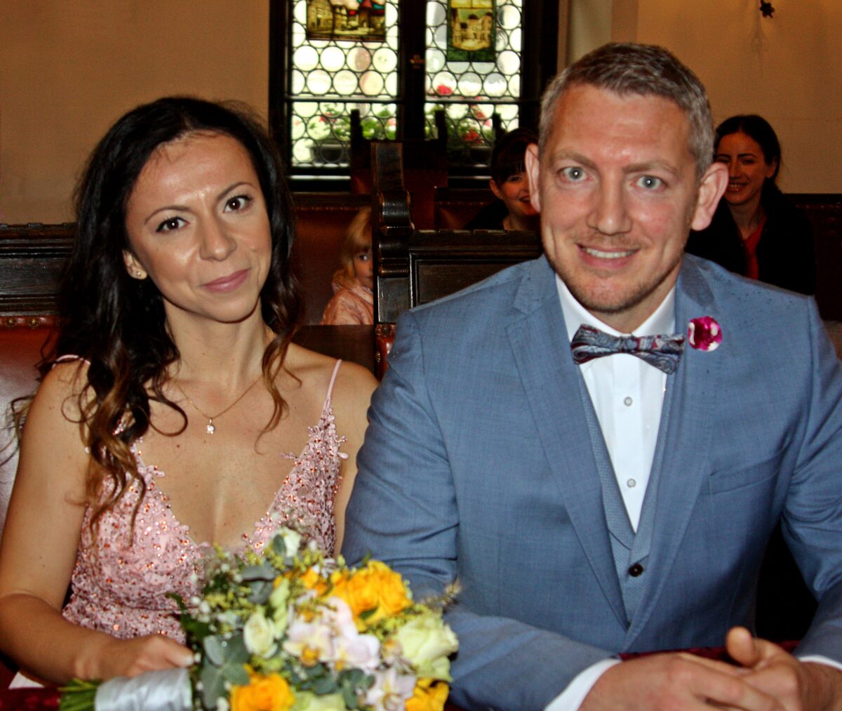 Unergründlicher Weg: Almarinda Caka und Alexander Hermann trauen sich