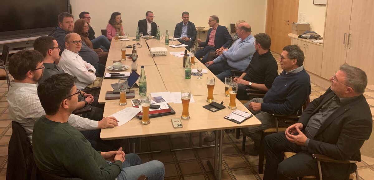 Bernd Sommer zu Antrittsbesuch bei Mittelstandsunion