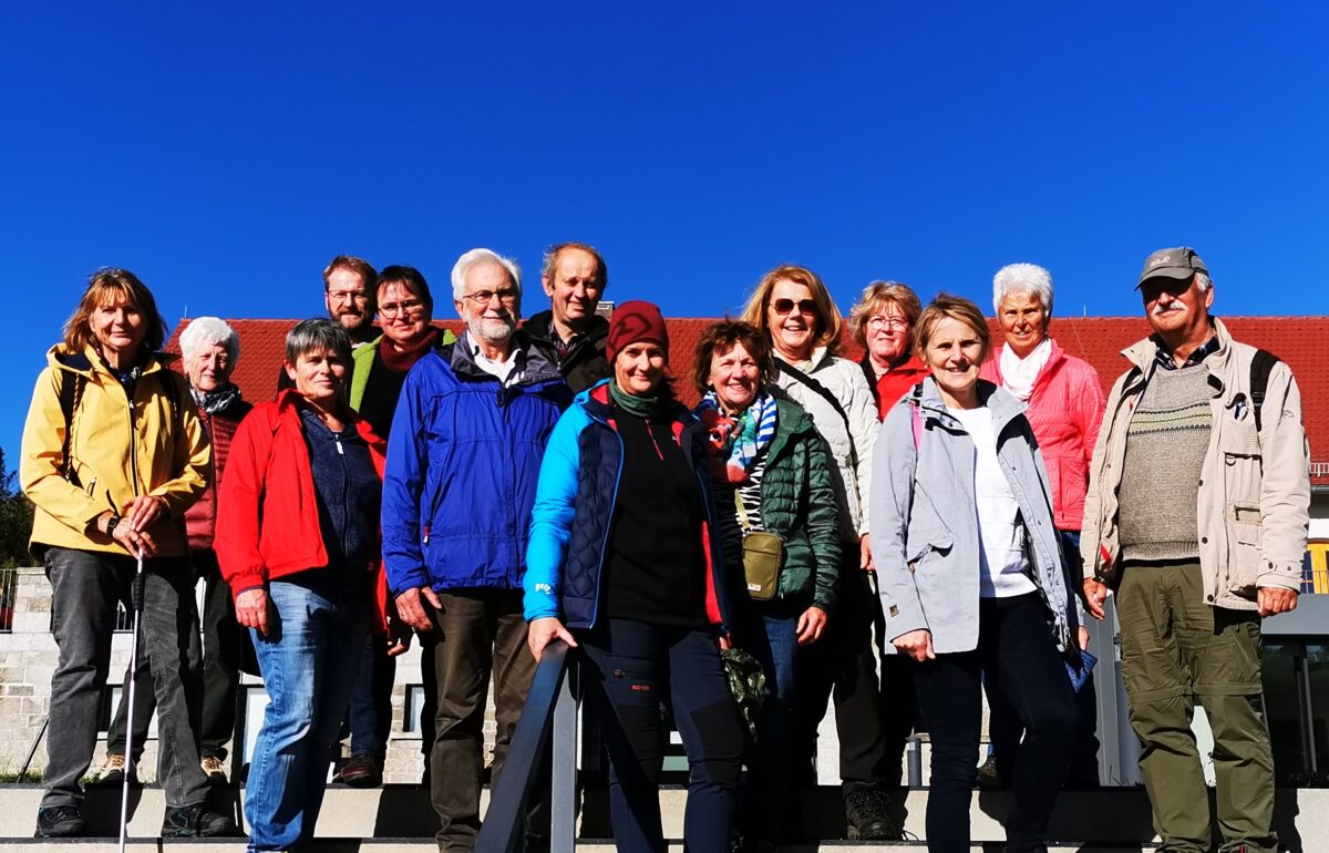 Mit Geopark-Ranger zum Mittelpunkt Mitteleuropas