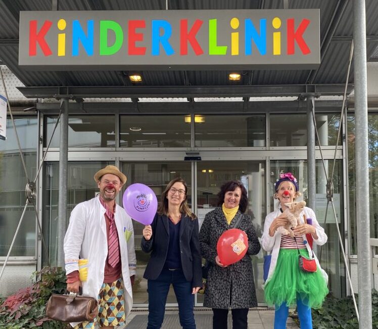 Lass-uns-lachen-Tag für die Kinderklinik