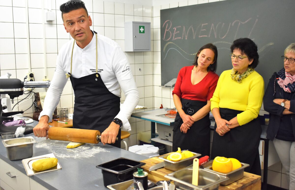 Italien in drei Gängen genießen mit Adriano Colella