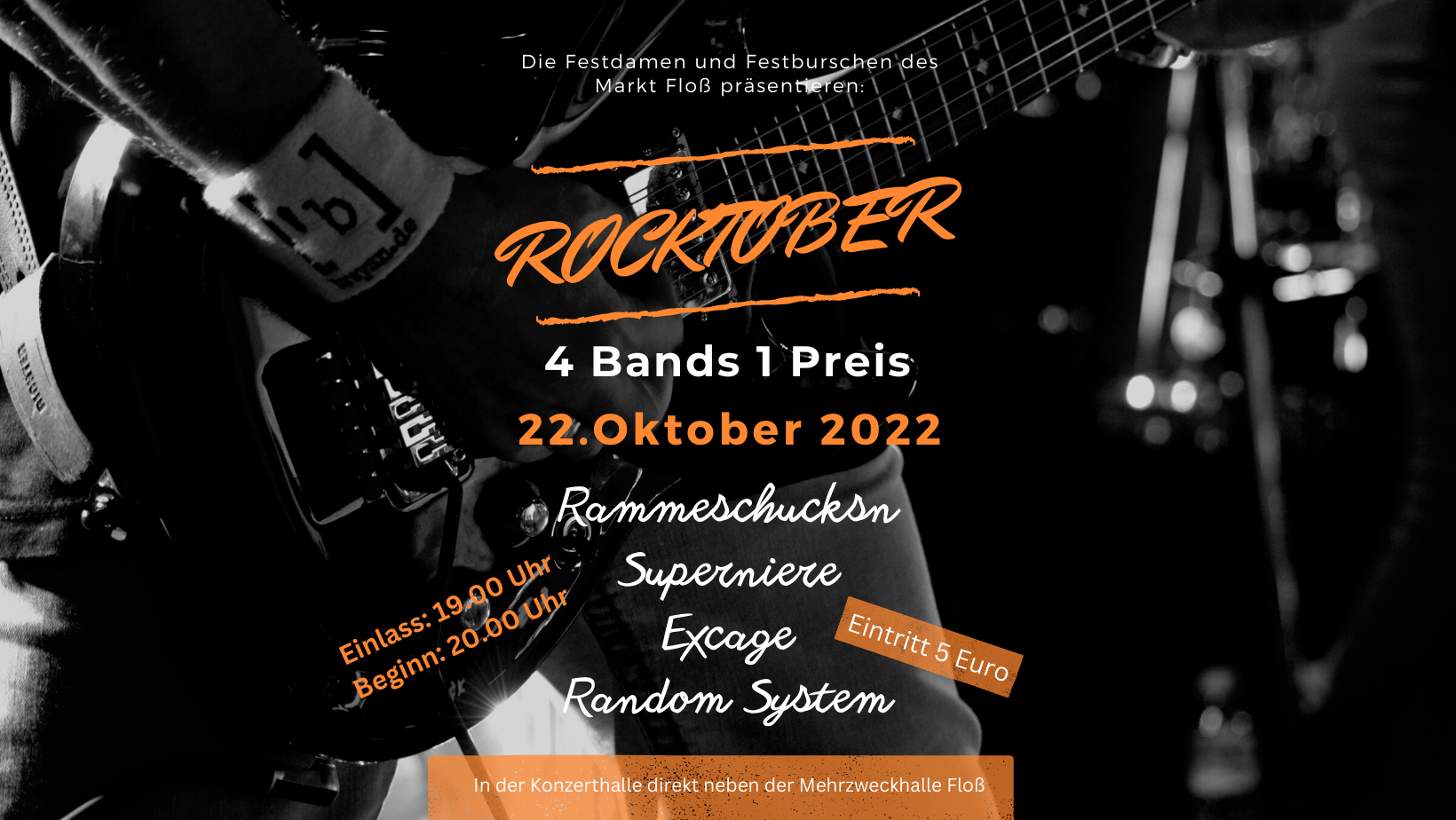 Rocktober: So feiert Floß dieses Wochenende