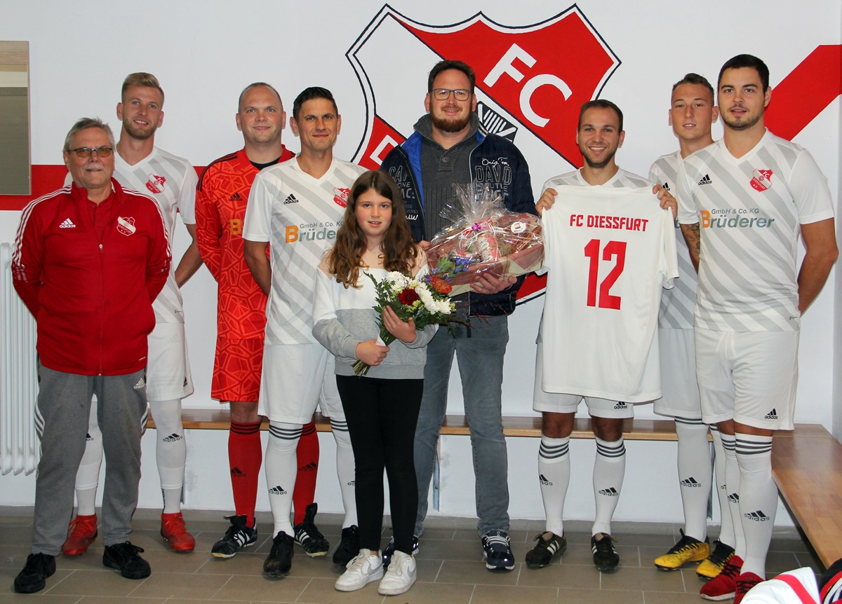 Neuer Trikotsatz für den FC Dießfurt