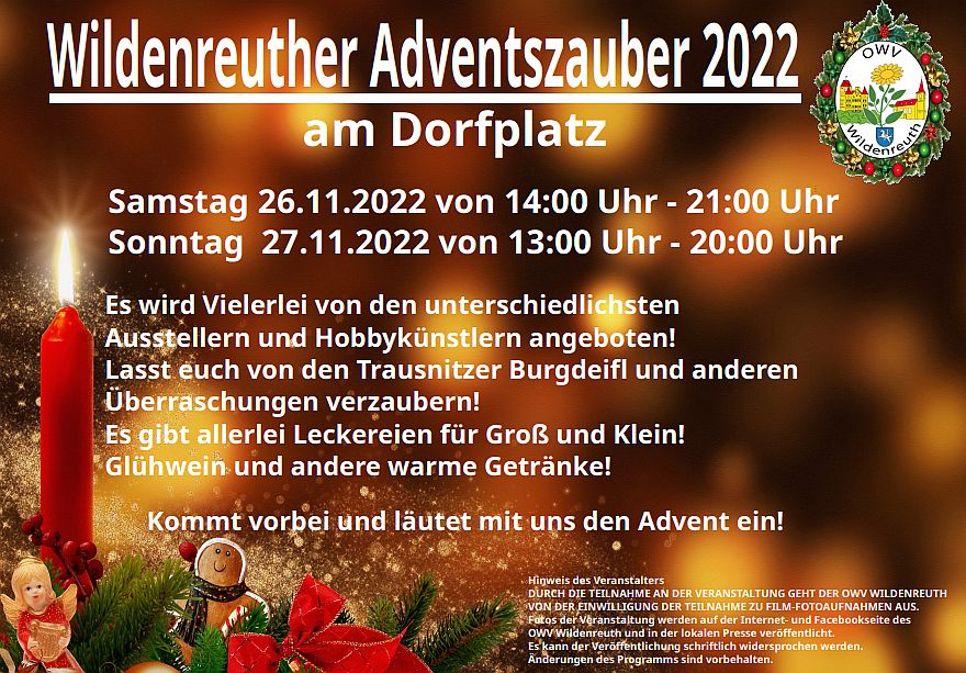 Weihnachtliche Vorfreude mit Pfiff