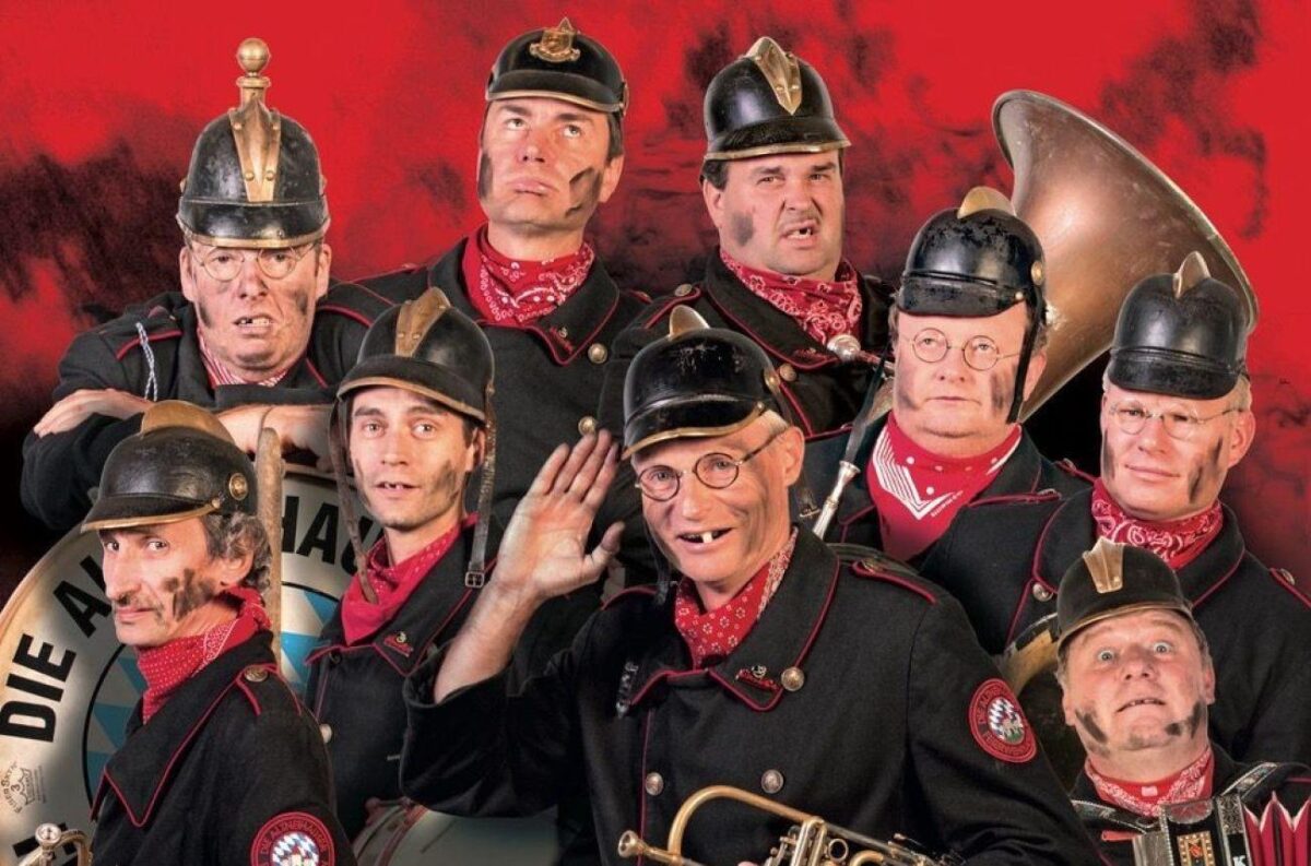 Altneihauser Feierwehrkapelln wieder bei der Franken-Fastnacht in Veitshöchheim