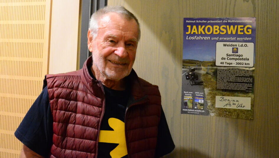 Seiner eigenen Diagnose davon geradelt: 40 Tage auf dem Jakobsweg