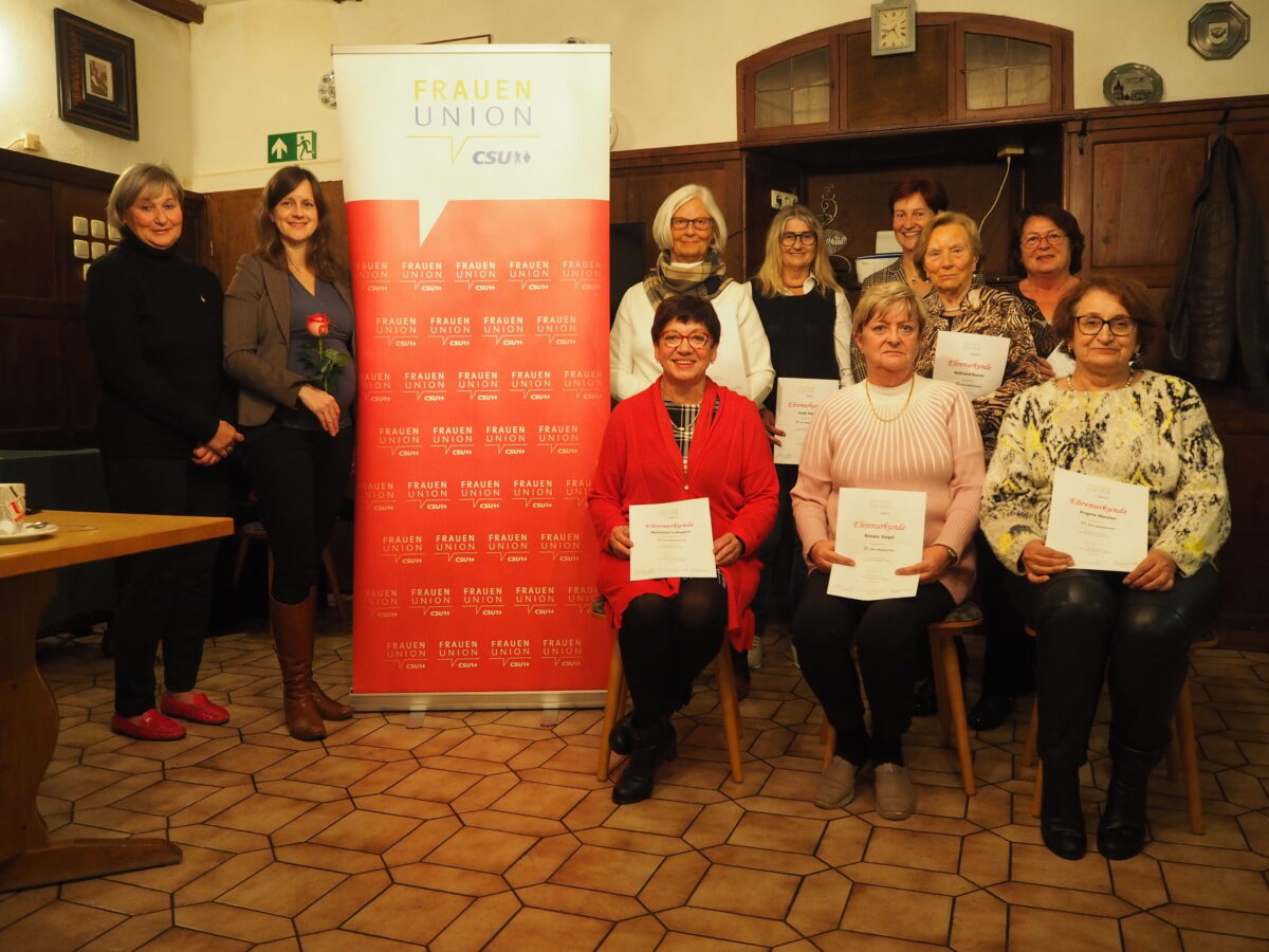 Frauen-Union Neustadt/WN trotz Coronakrise nicht untätig