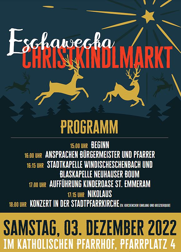 Eschawecka Christkindlmarkt und das Weihnachtsstandl – klein, aber fein
