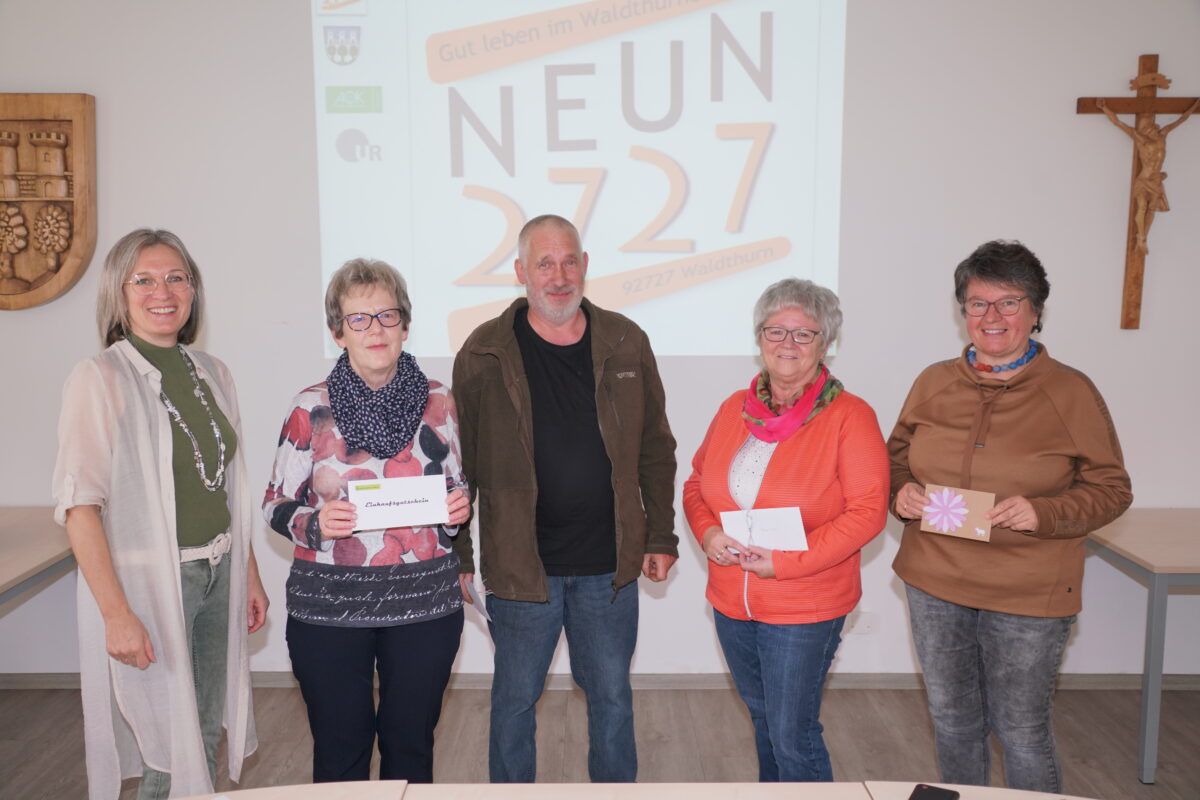 „Gut leben im Waldthurner Land“: Fünf glückliche Gewinner