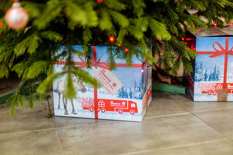 Weihnachtsfreude für Notleidende: Der Johanniter-Weihnachtstrucker