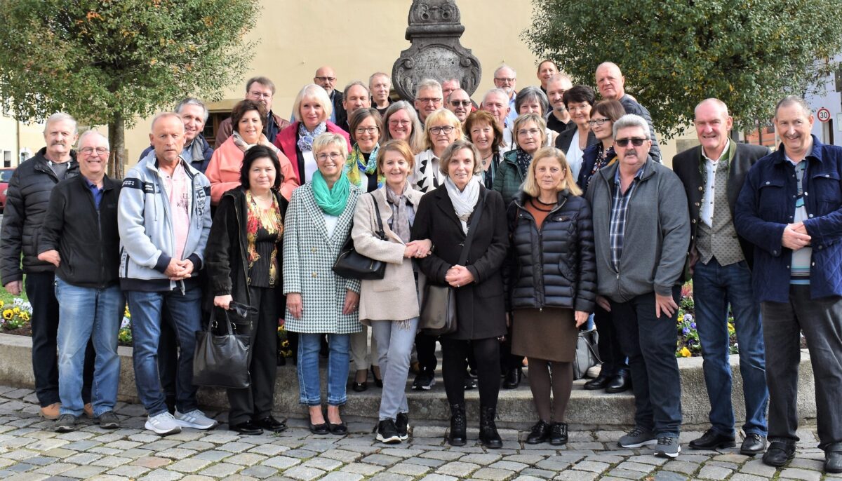 Historischer Spaziergang beim Klassentreffen