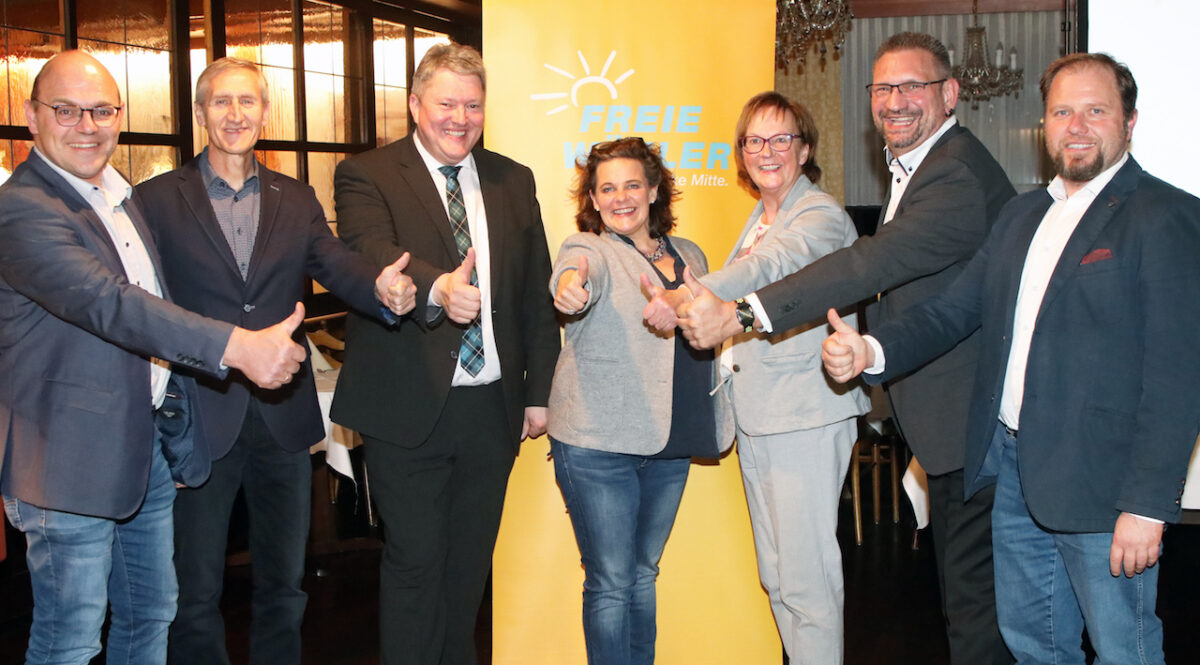 Nominierungspremiere bei den Freien Wählern