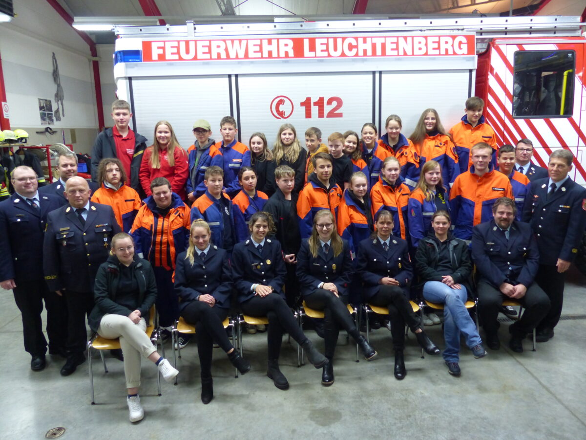 Feuerwehr Leuchtenberg ist stolz auf Nachwuchs