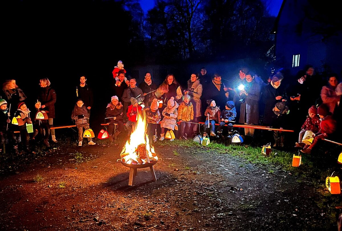 Der Martinsumzug in Rothenstadt hat Tradition