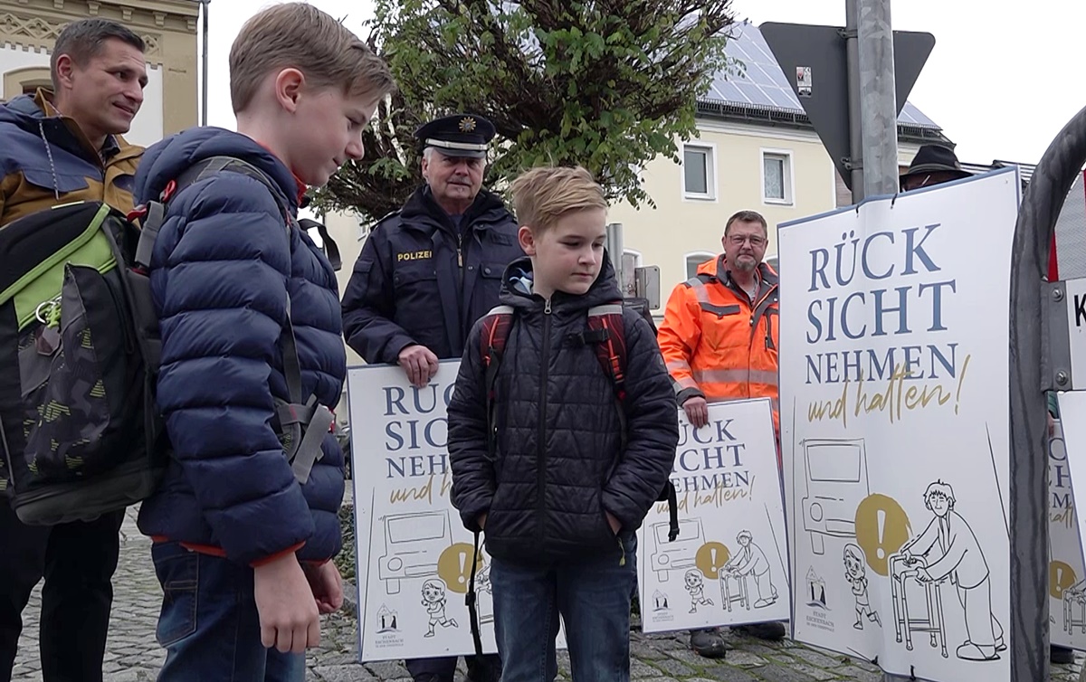 „Rücksicht nehmen und halten“ am Stadtberg