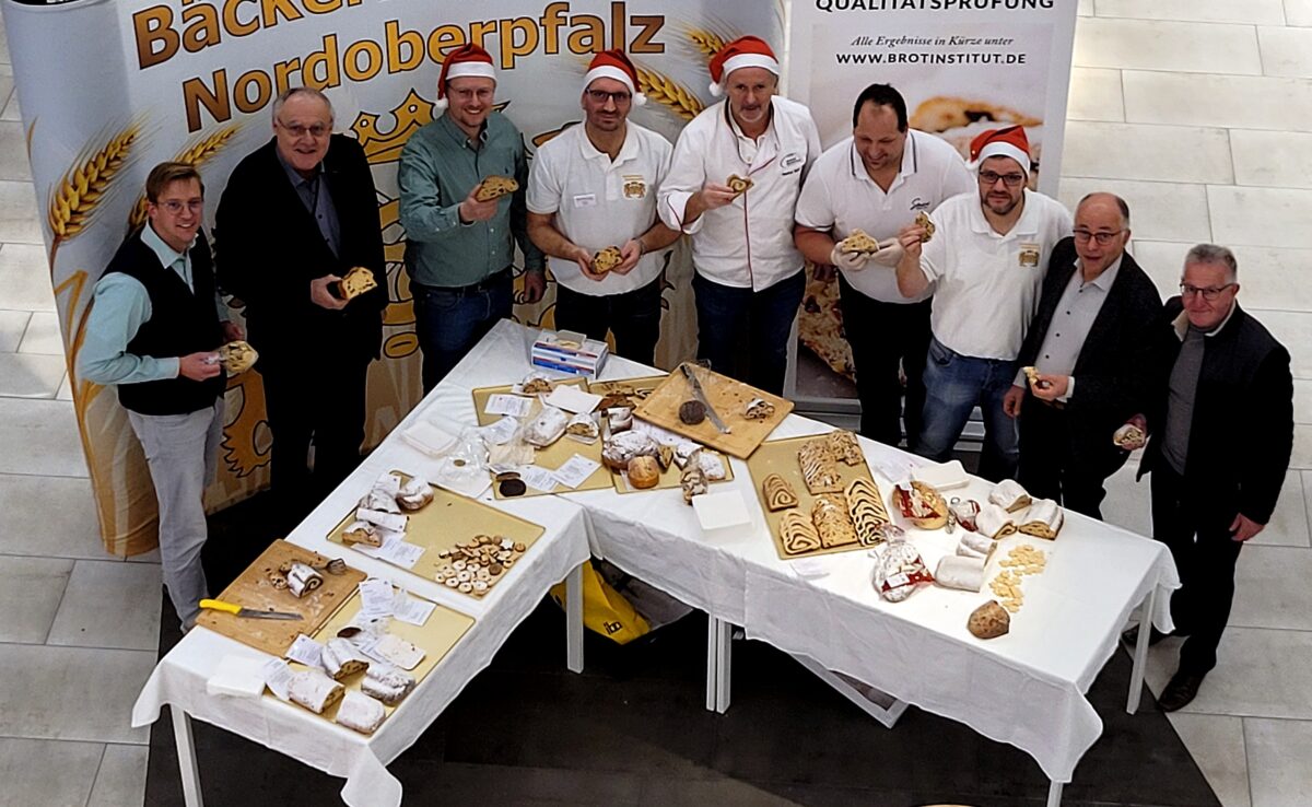 Selbstkontrolle für Bäcker: Hervorragende Ergebnisse bei Stollenprüfung