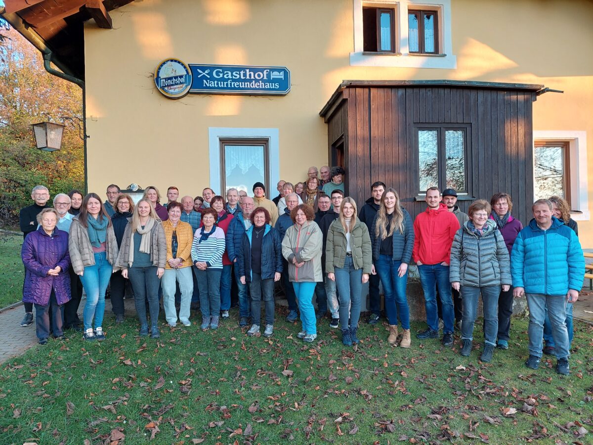 Gelungener Aufstieg bei der Novemberwanderung