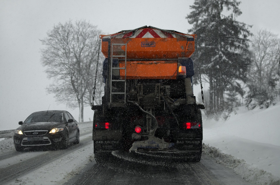 Polarluft bringt bis zu zehn Zentimeter Neuschnee