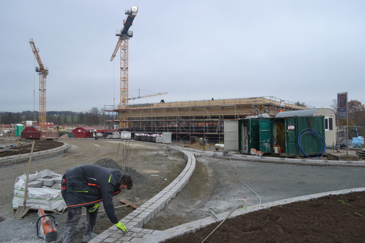 Neubau der Realschule Kemnath schreitet voran, wird aber immer teurer