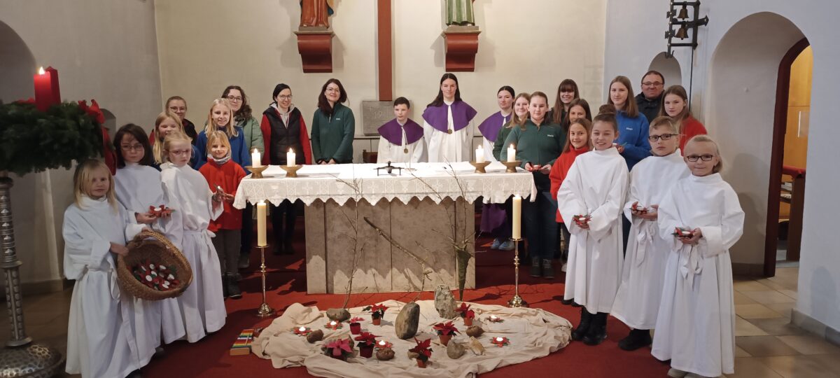 „Gaudete“ – Kinder gestalten Gottesdienst