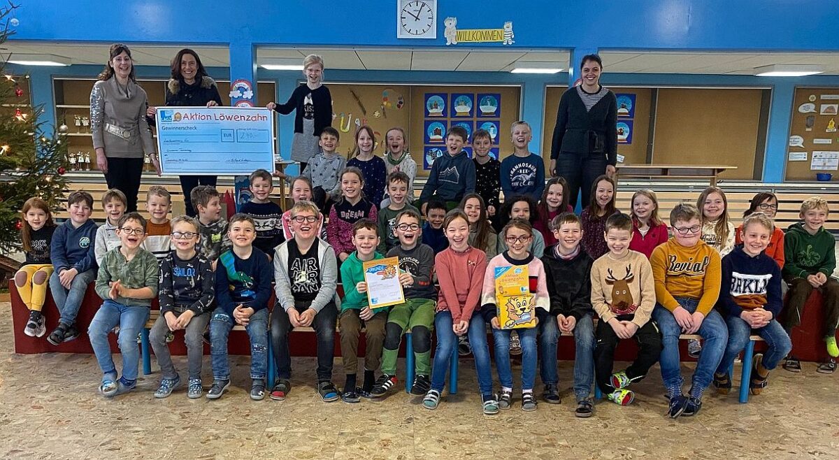 Die haben Biss: Goldmedaille für die Grundschule Tännesberg