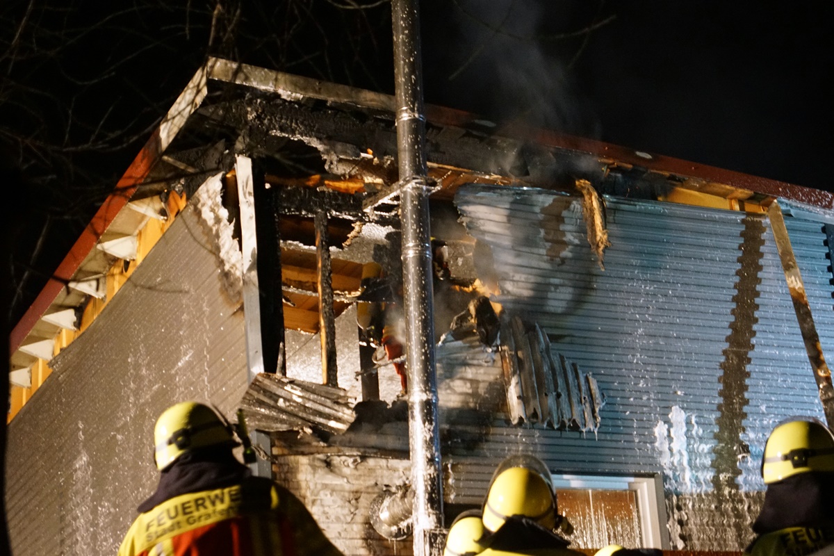 Brand in Grafenwöhr – mehr als 50 Feuerwehrkräfte im Einsatz