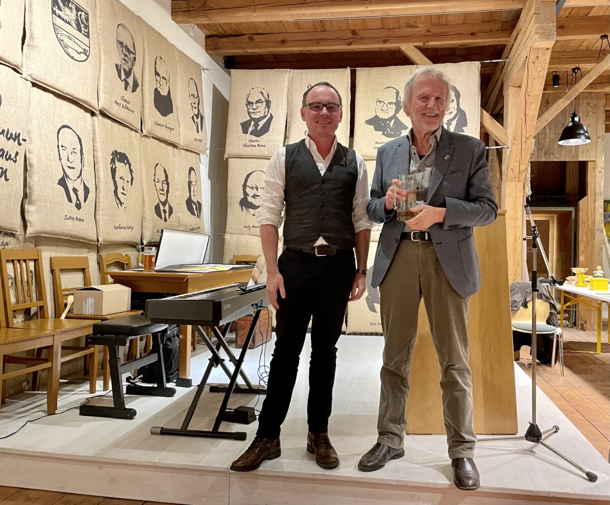 Literarisch-musikalische Reportage im Kommunbrauhaus