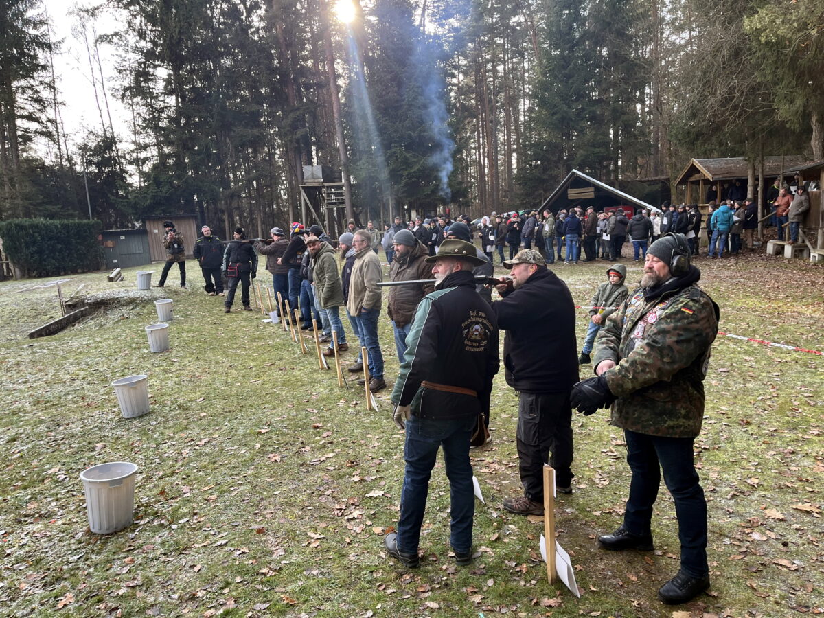 Jagd nach dem Weihnachtsbraten