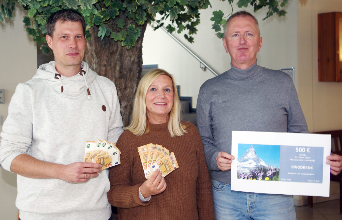 HPZ RehaSport erhält Spenden für das Host-Town-Projekt