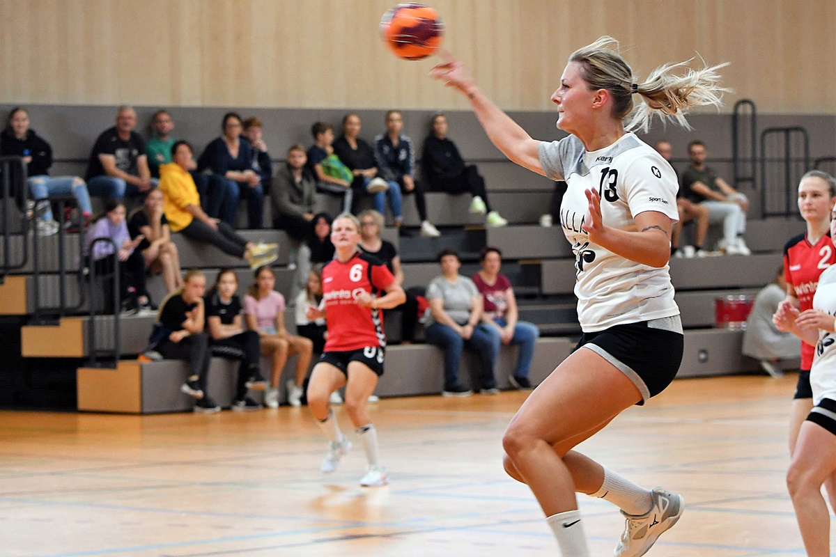 Weidener Handballdamen feiern nächsten Sieg und fiebern Spitzenspiel entgegen