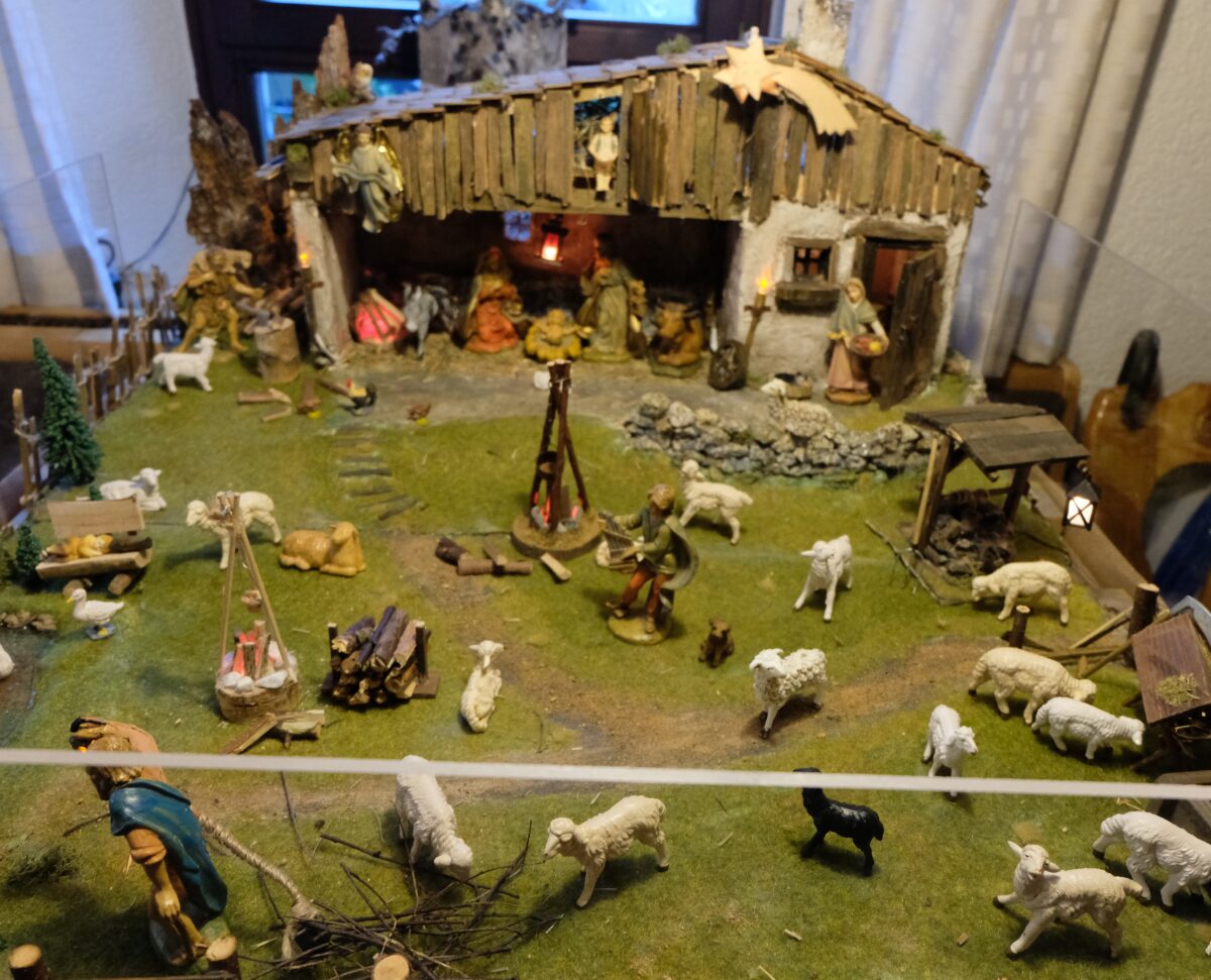 Krippenbau als ungewöhnliches Hobby