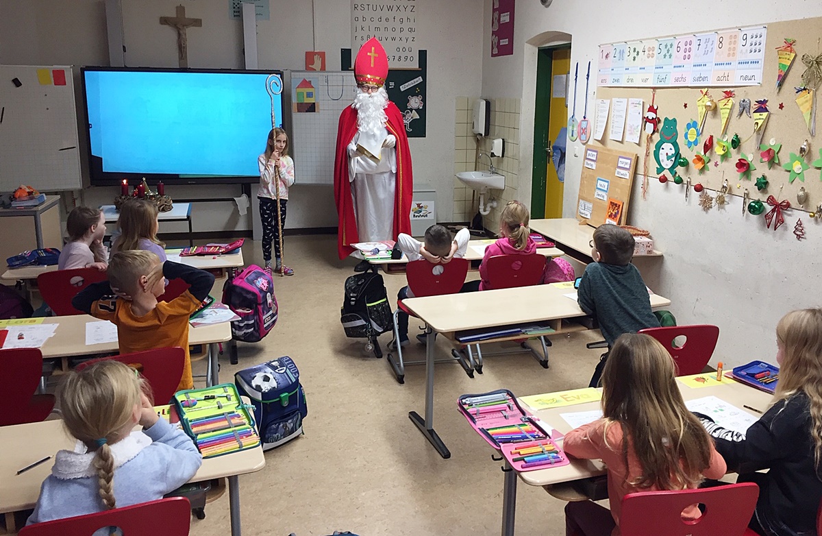 Markus-Gottwalt-Schule bekommt  „himmlischen Besuch“