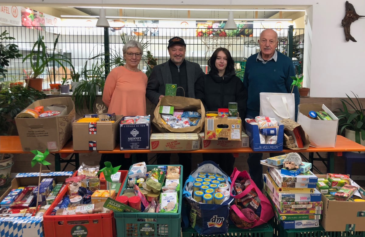 Grünen-Kreisverband sammelt für die Tafel