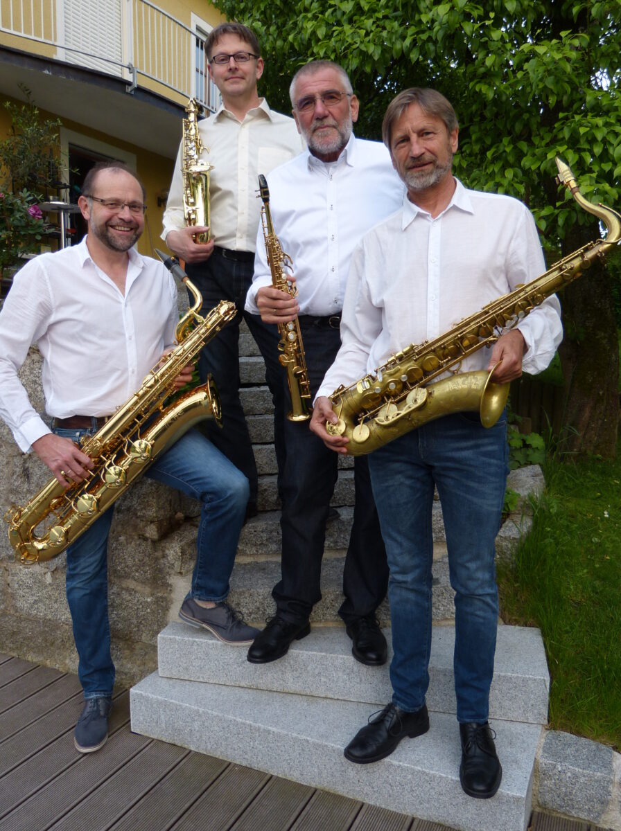Saxophon Flair beim Jazz-Frühschoppen am Schafferhof