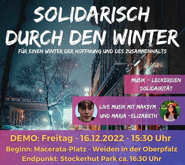 „Solidarisch durch den Winter“ – Für einen Winter der Hoffnung und des Zusammenhalts