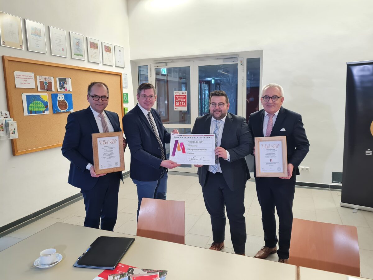“Unser Immenreuth“ – eine Stiftung, die was bewegen kann