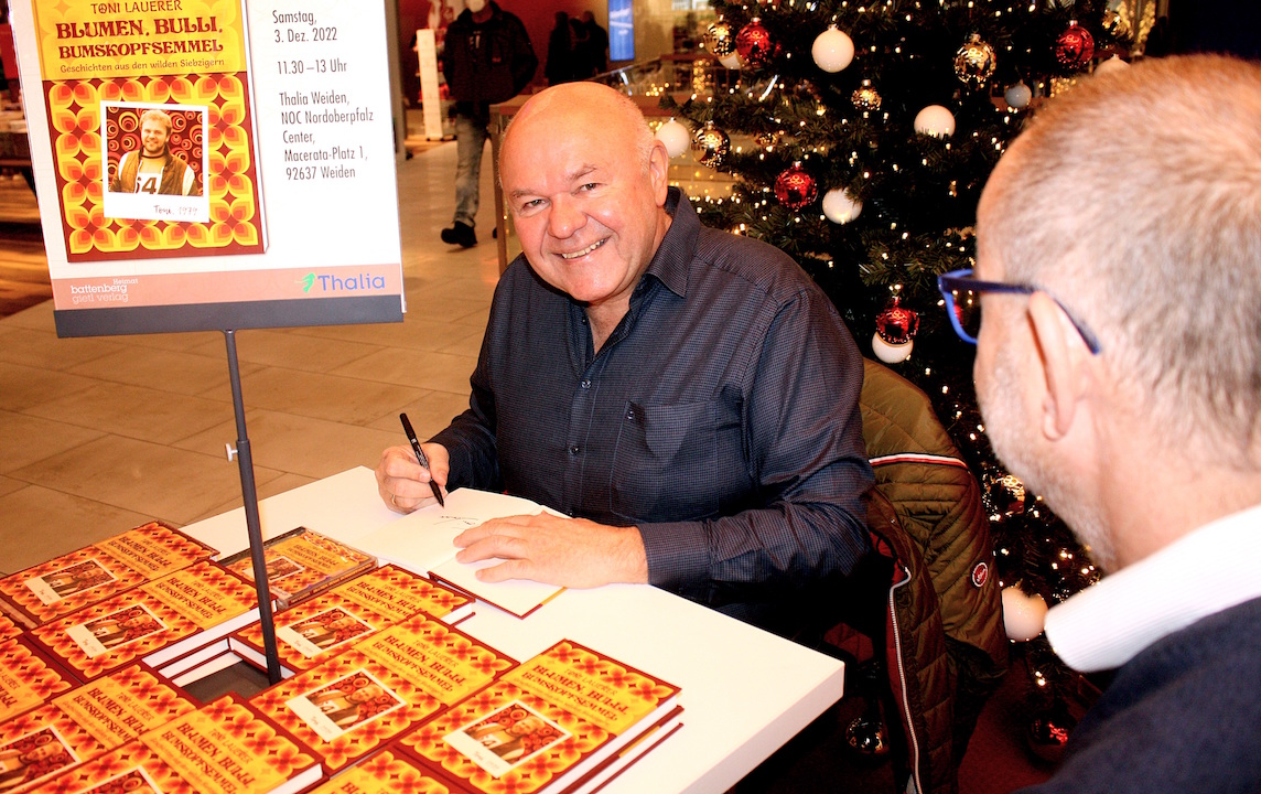 Toni Lauerer stellt sein neues Buch vor