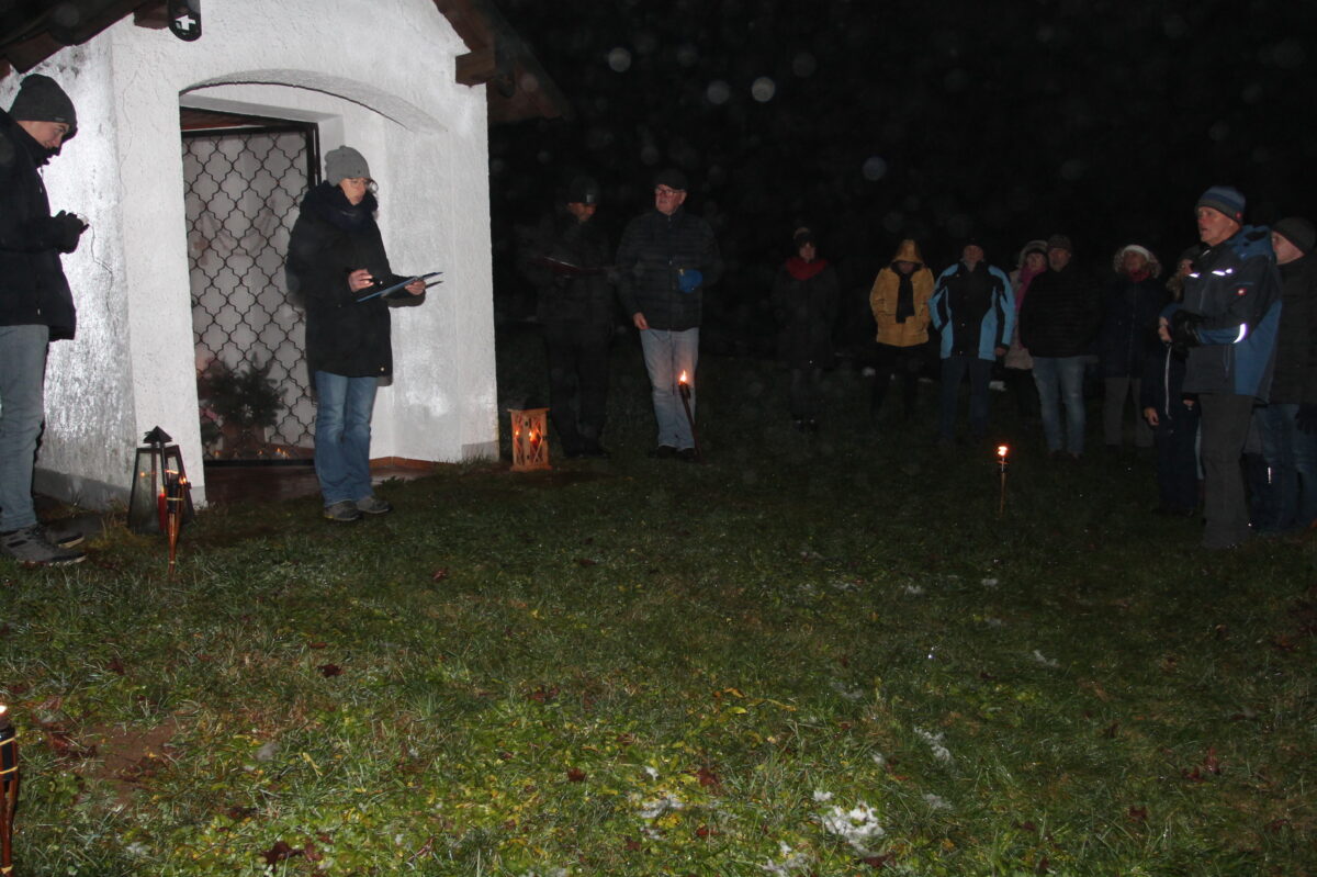 Endlich wieder Waldweihnacht beim Oberpfälzer Waldverein