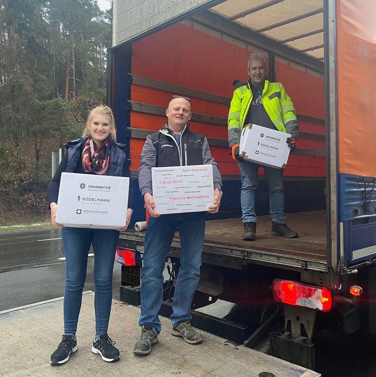 Weihnachtsaktion der Johanniter: Alles bestens verpackt