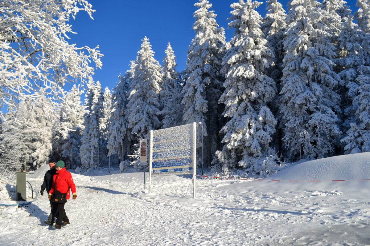 Die Silberhütte ist ein Eldorado nicht nur für Skilangläufer