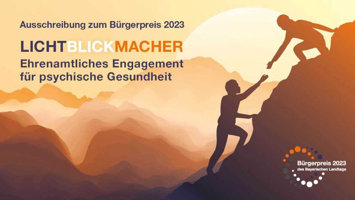 „Lichtblickmacher: Ehrenamtliches Engagement für psychische Gesundheit“ gesucht